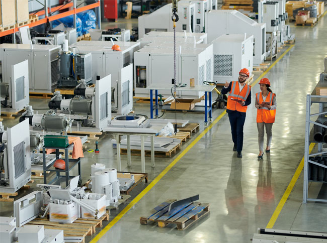 Photo: Factory floor